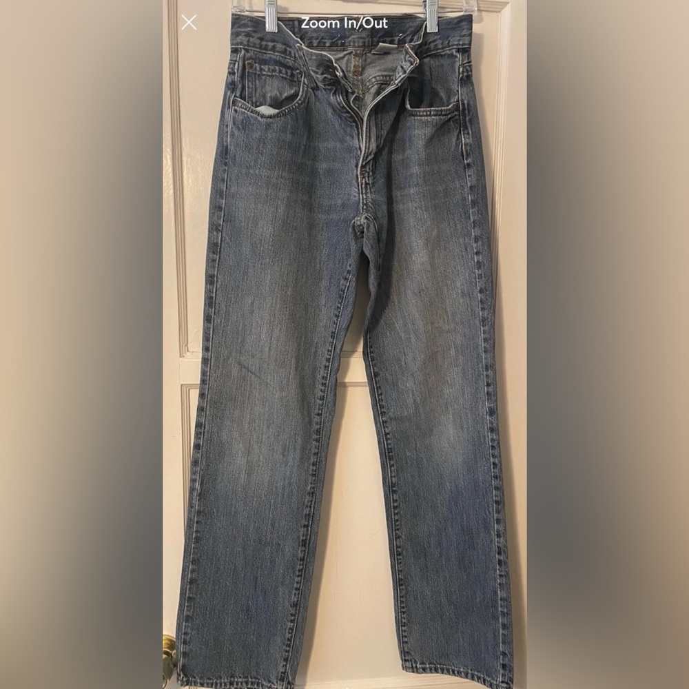 Sonoma Blue Relaxed Fit Jeans with Vintage Fade size 30x32